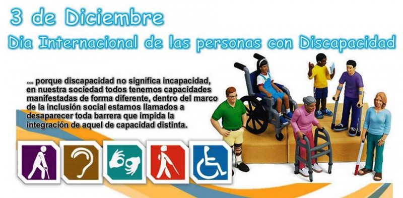 Dia internacional de las personas con Discapacidad